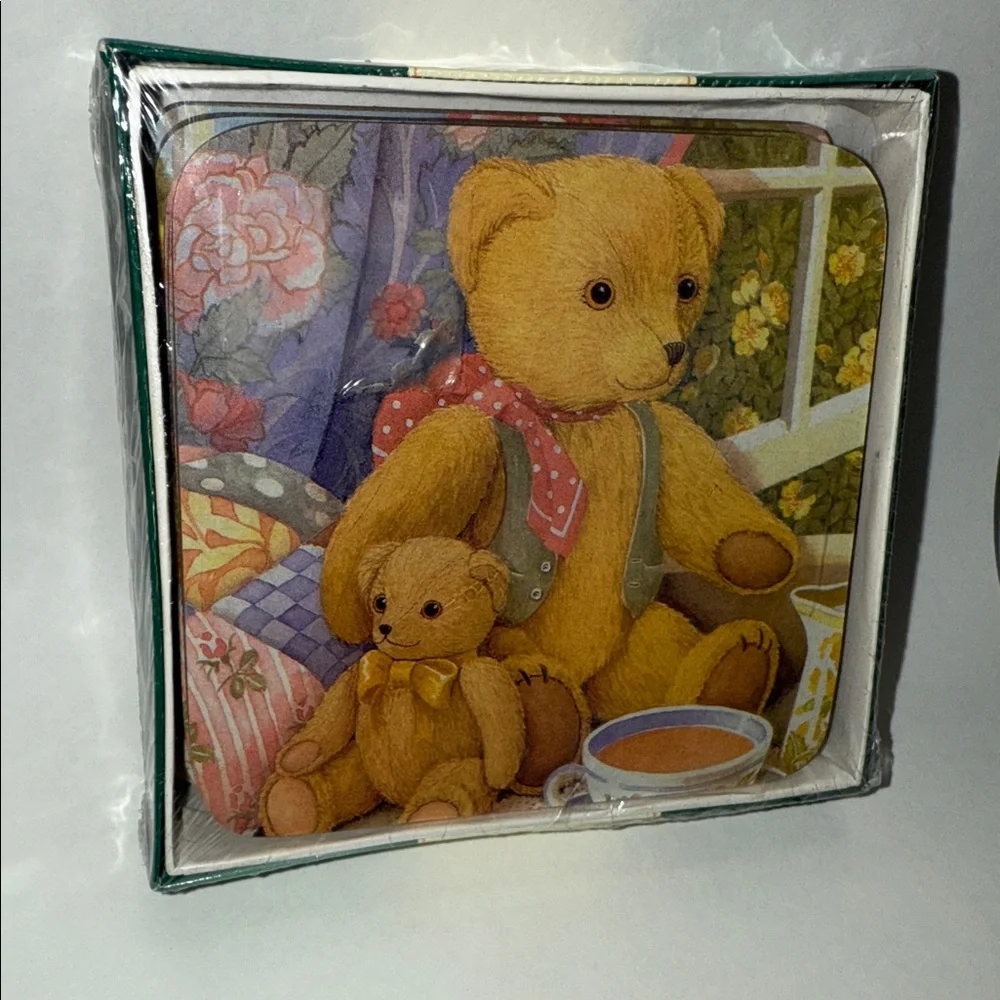 Wilscombe‎ Vintage Teddy Bear Coasters